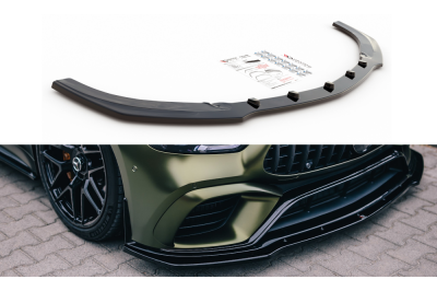 Накладка сплиттер на передний бампер Вариант2 на Mercedes AMG GT 63S 4D Coupe